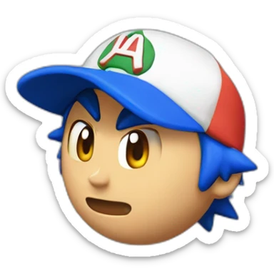 ash ketchum sticker