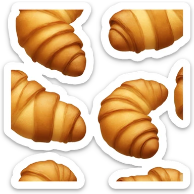 Croissant sticker
