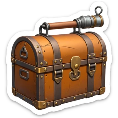 débrouillard ferraille cuivre  post apo survie loot gaming pas de personnage sticker