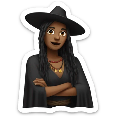 BRUJA sticker
