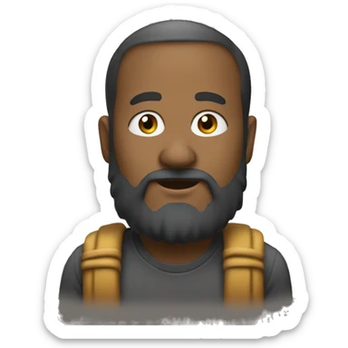 tubarão com cartola sticker