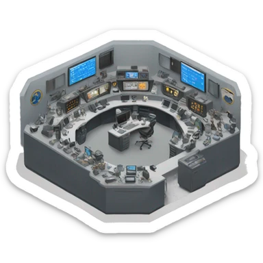 Command center sticker