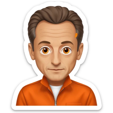 Nicolas sarkozy en prison  sticker