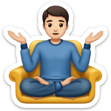 A man insisting to you to sit in his lap empty handed 4 one is good  sticker