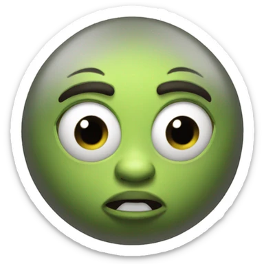 fiona from shrek as a sphere sticker