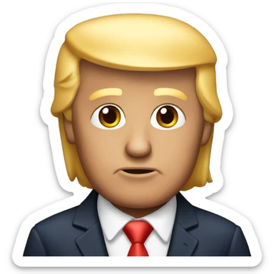 donald trump  sticker