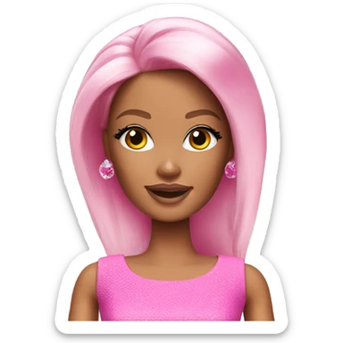 Barbie sticker