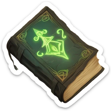 magical learning book sticker