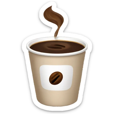 Coffee  sticker
