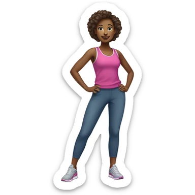 Hot girl walk sticker