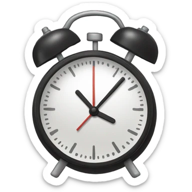Alarm Clock  sticker