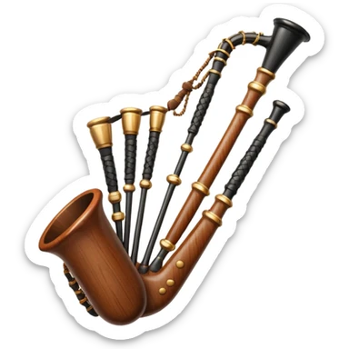 bagpipes sticker
