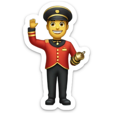 Bellhop Bell sticker