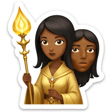 Golden Arcanist sticker