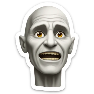 Voldemort che manda un bacino sticker