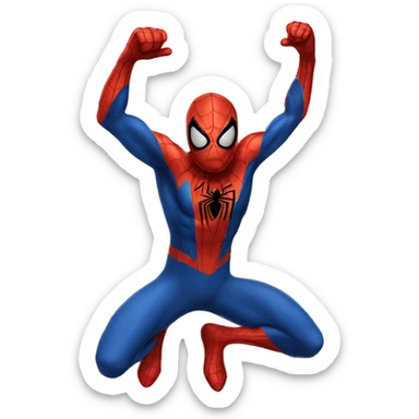 One spiderman  sticker