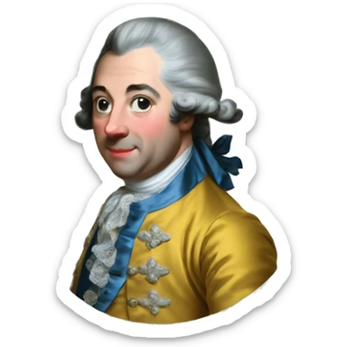 Louis XV sticker