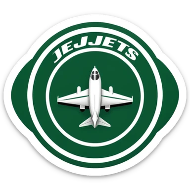  New York Jets logo sticker