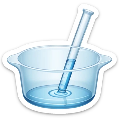 Pipette dish sticker