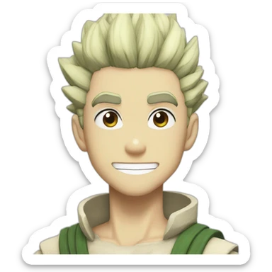 Senku dr stone sticker