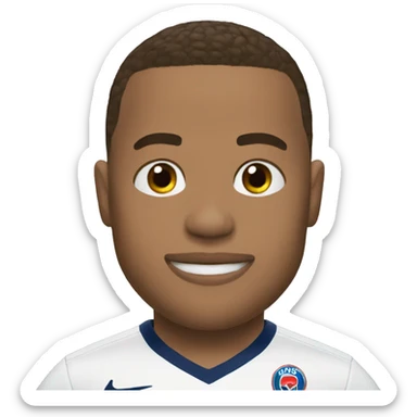Mbappé choqué sticker