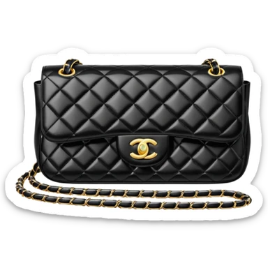 chanel purse sticker