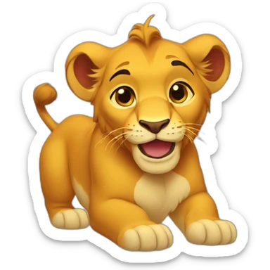 simba sticker