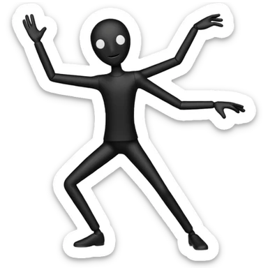 Dancing Stickman  sticker
