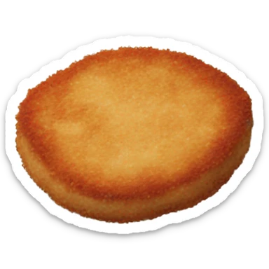 cutlet on plate sticker