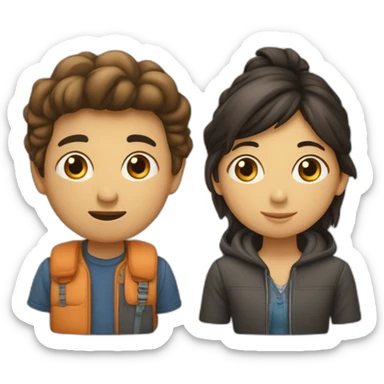 fille amoureuse d'un garçon qui aime qelqu'un d'autre sticker