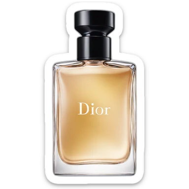Man Dior perfume sticker