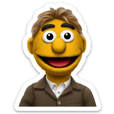 Muppet sticker