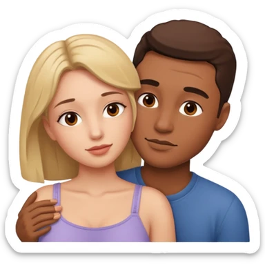 Man and woman having sex sticker