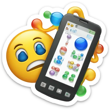 chemical elements and Mobil telephone sticker