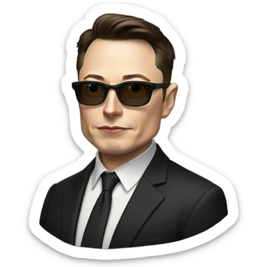 elon sticker