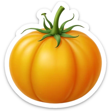 yellow tomato sticker
