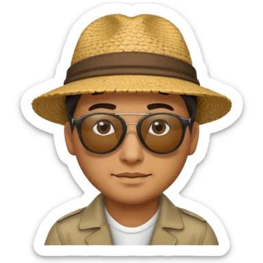 By the way, he wants to go to Peru sticker