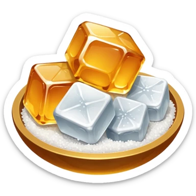 salt and honey sticker