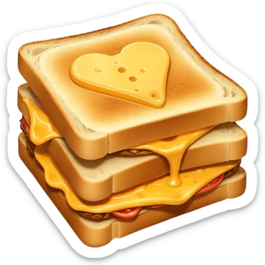 toasted sandwich sticker