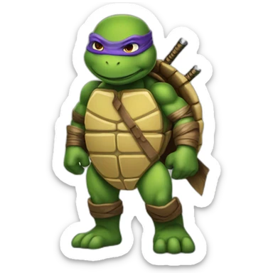 teenage mutant ninja turtle sticker