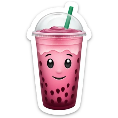 starbucks strawberry açaí lemonade refresher  sticker