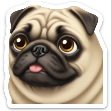 pug sticker