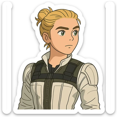 yelena belova played by florence pugh, marvel sticker