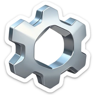 abstract irregular geometric shape with uneven edges and asymmetrical form sticker