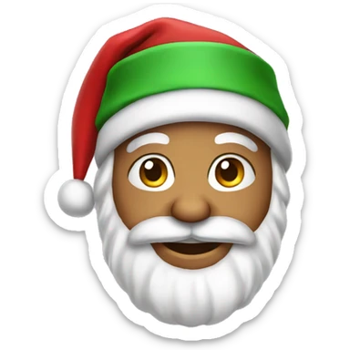 santa claus sticker