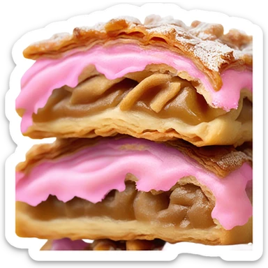 Pink baklava  sticker