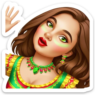 Joyful Reveler sticker