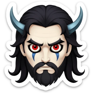 Hades, God of Death from Olympus Gods sticker