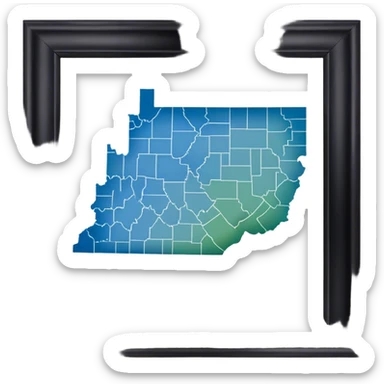 Indiana mixed with Tennessee sticker