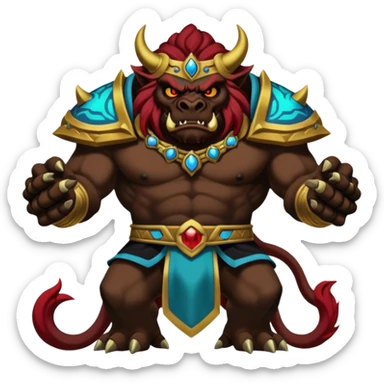 Dark beast ganon sticker